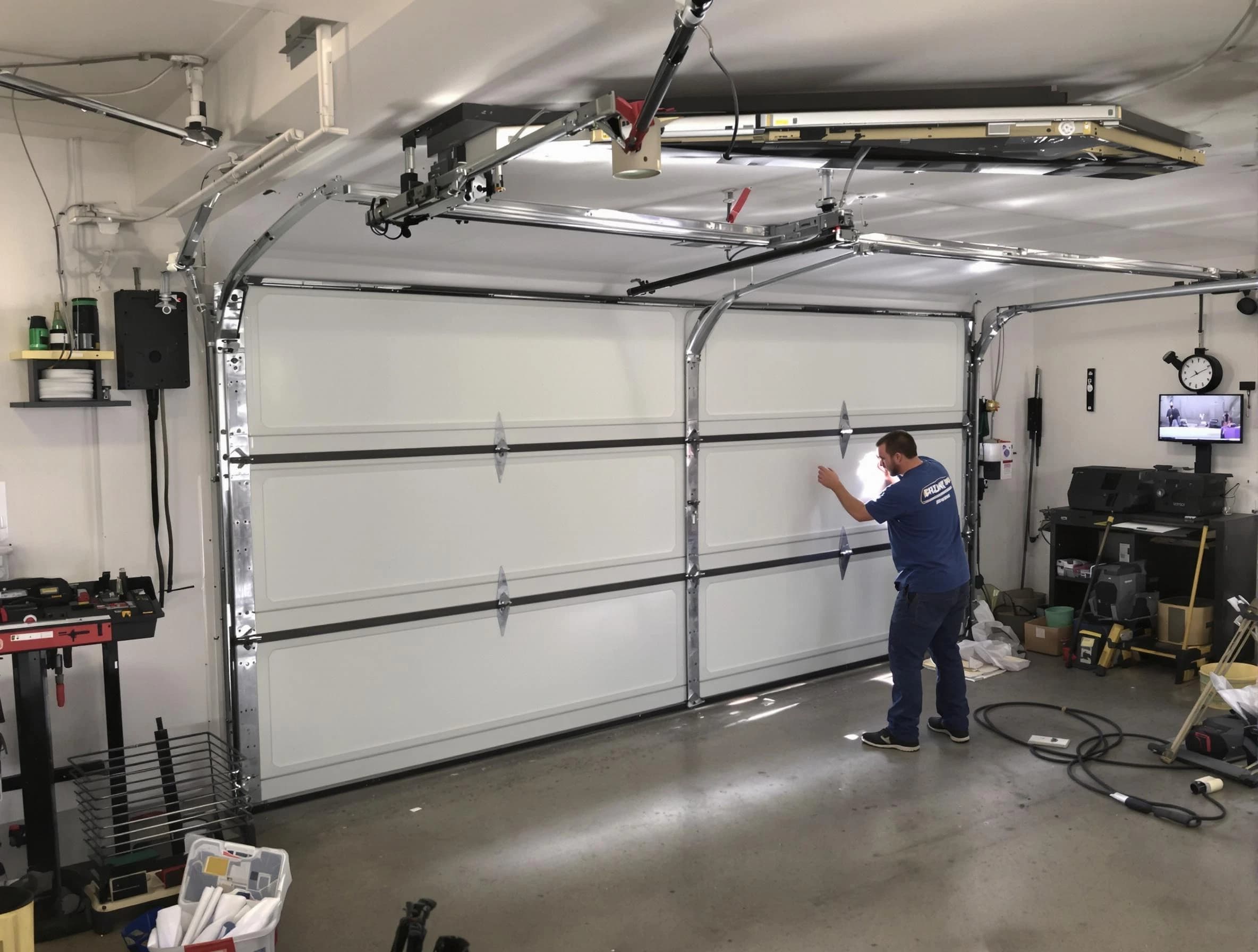 Professional garage door repair service by Fairmount Garage Door Repair in Fairmount