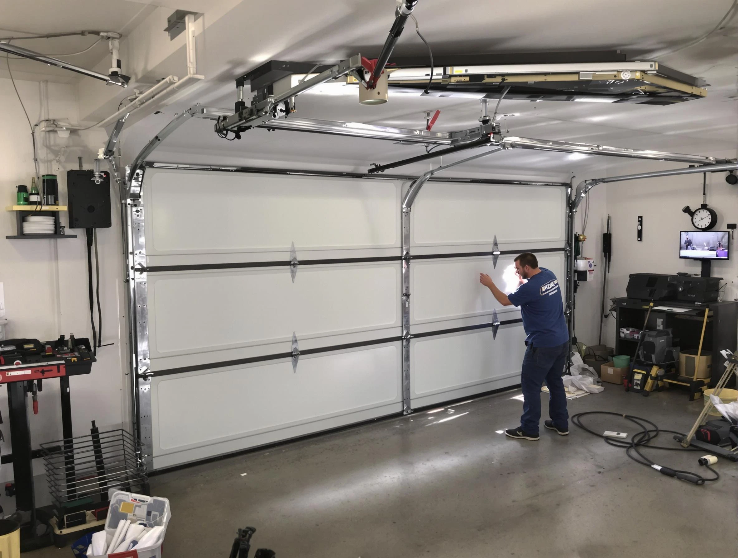 Professional garage door repair service by Fairmount Garage Door Repair in Fairmount