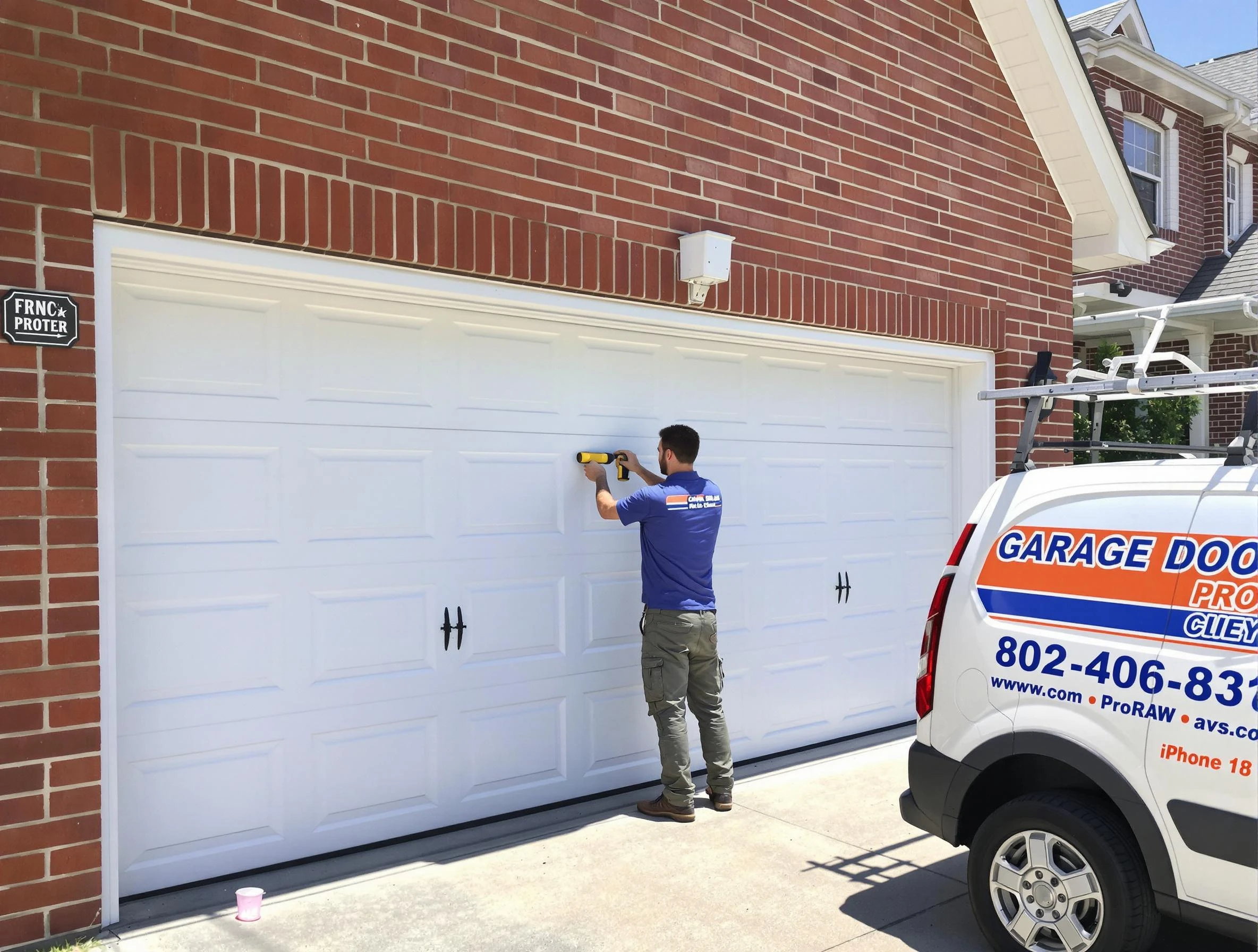 Local garage door repair service by Fairmount Garage Door Repair in Fairmount